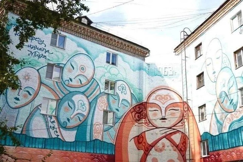 Мурал который можно услышать